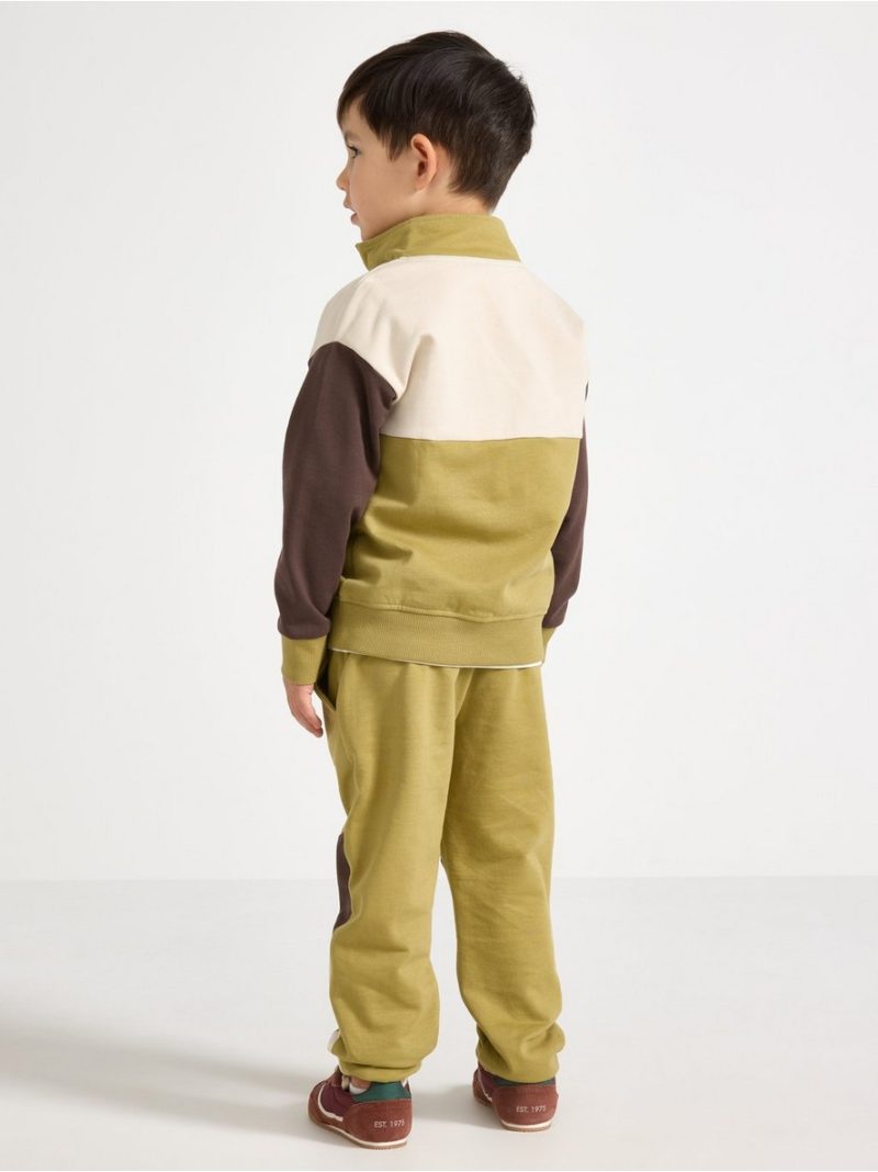 Joggers with brushed inside - 3011649-8555