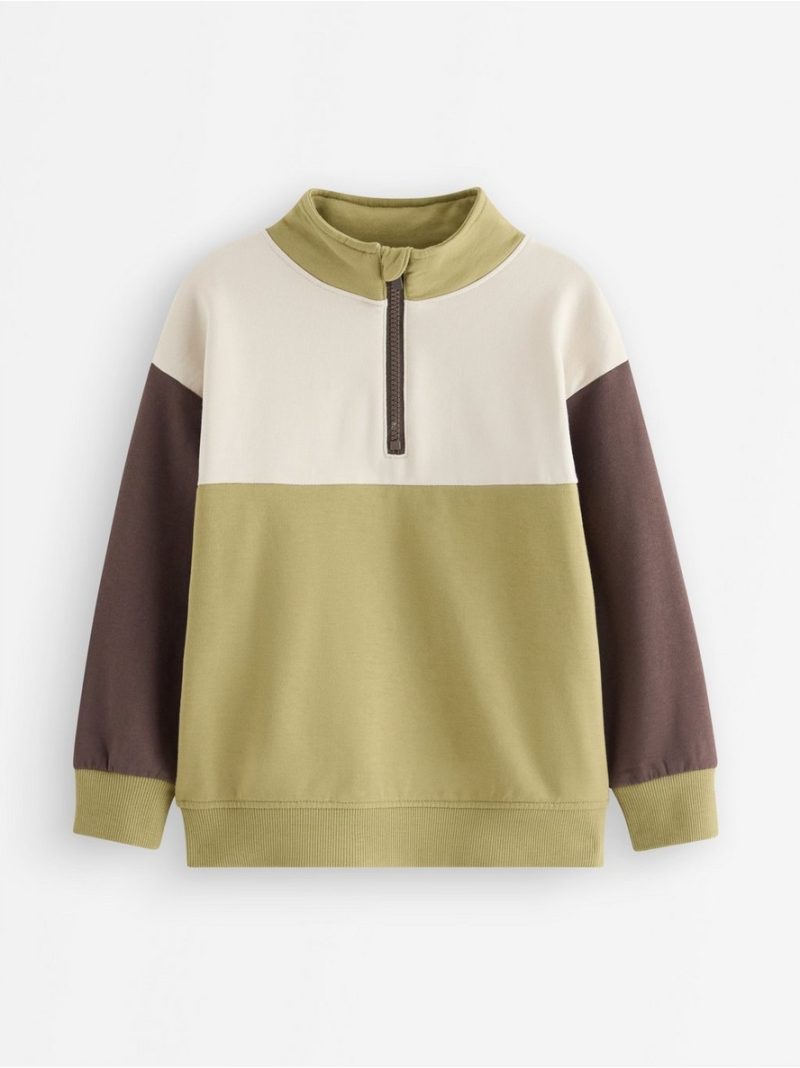 Sweatshirt with half-zip - 3011650-8555