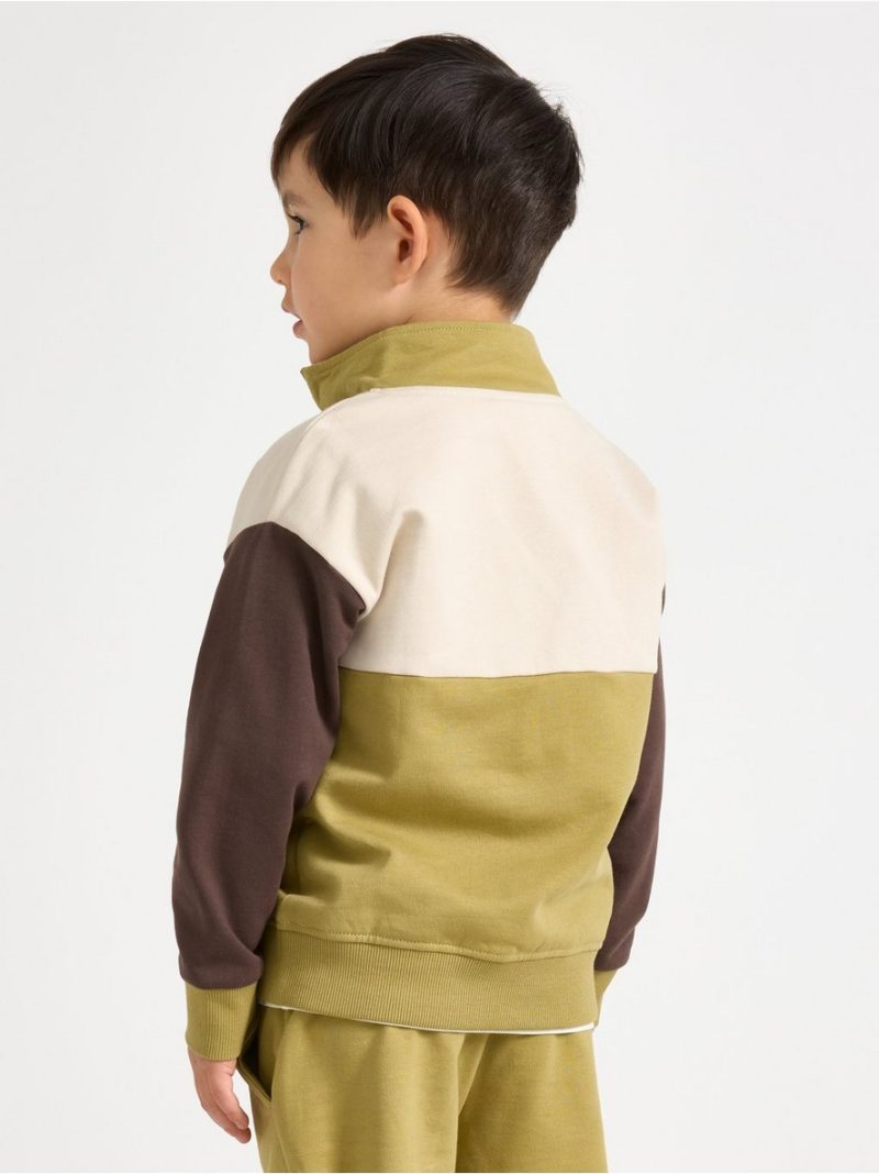 Sweatshirt with half-zip - 3011650-8555