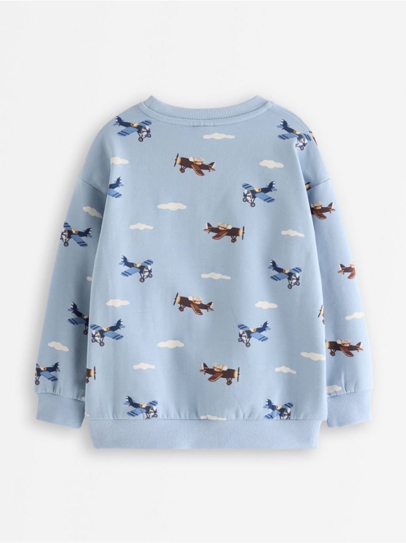 Sweatshirt with brushed inside - 3011667-7954