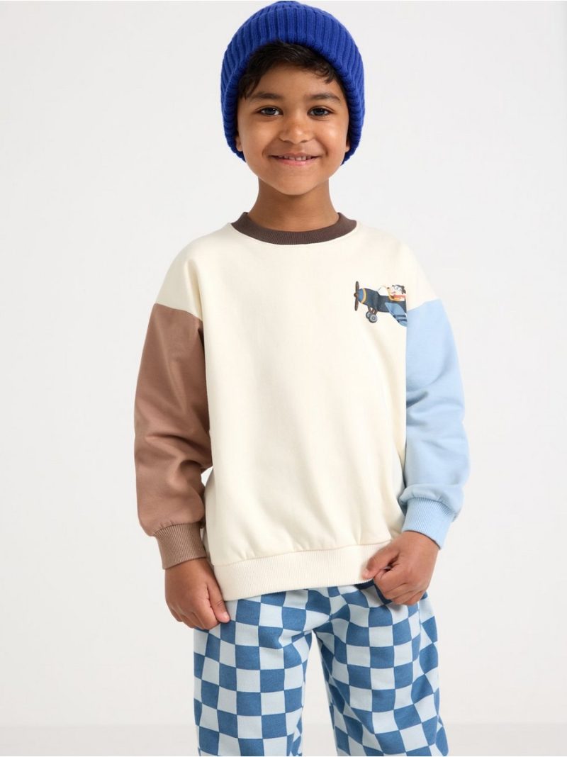 Sweatshirt with brushed inside - 3011668-6728