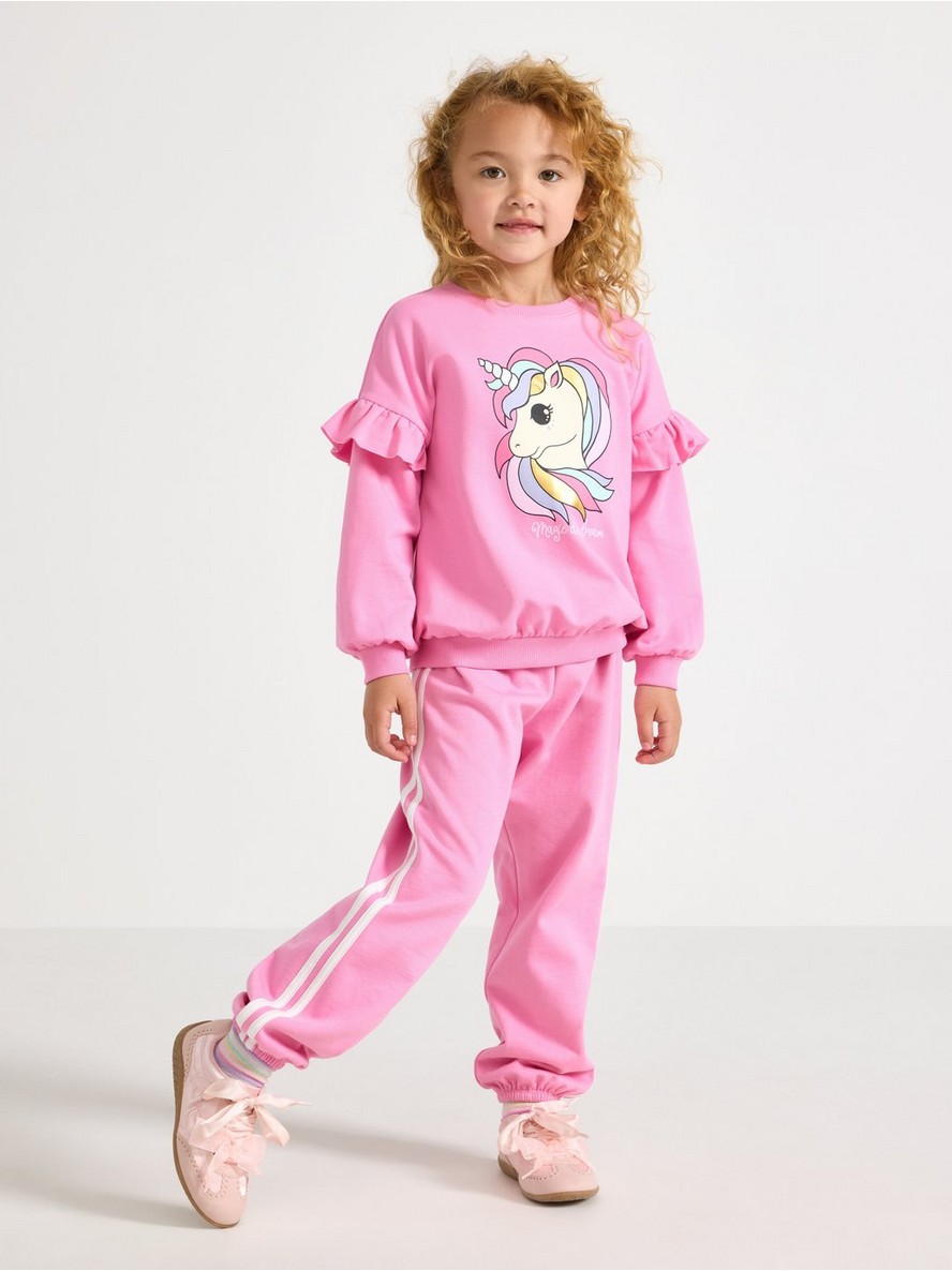 Joggers with brushed inside - 3011954-3644