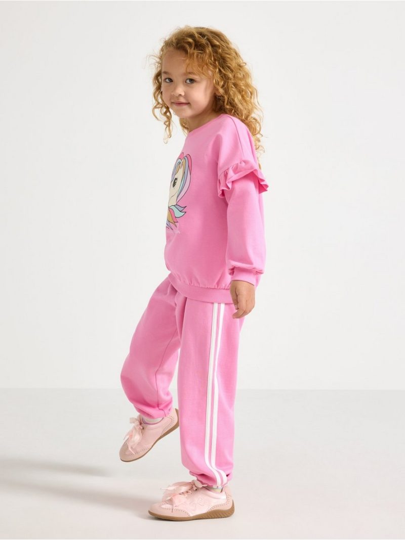 Joggers with brushed inside - 3011954-3644