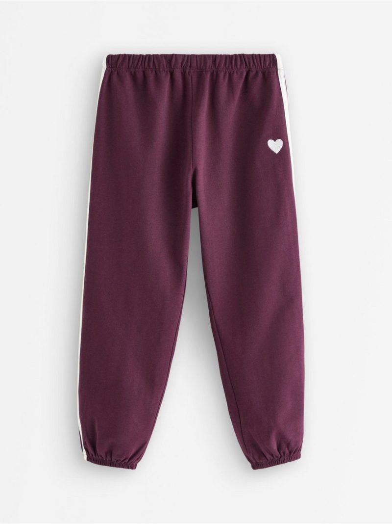 Joggers with brushed inside - 3011954-7268