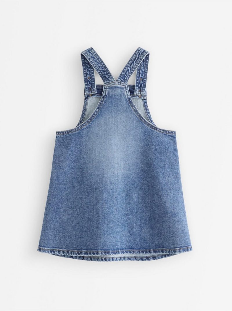 Bib dress in denim - 3012023-790