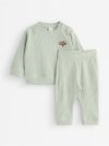 Waffled set in cotton - 3012024-8645