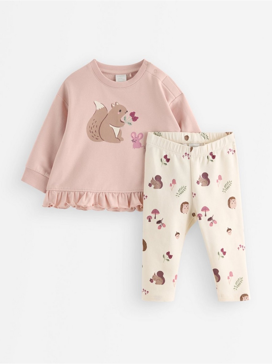 Set with sweatshirt and leggings - 3012057-6928