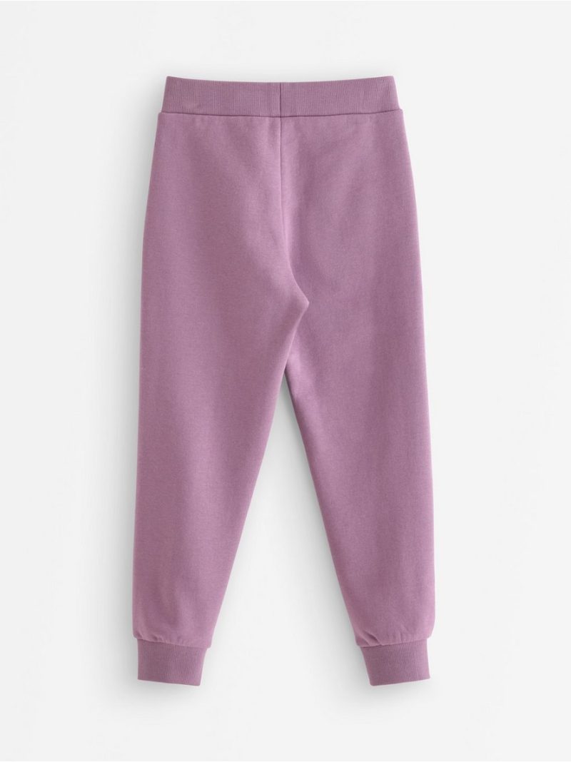 Joggers with brushed inside - 3012080-3741
