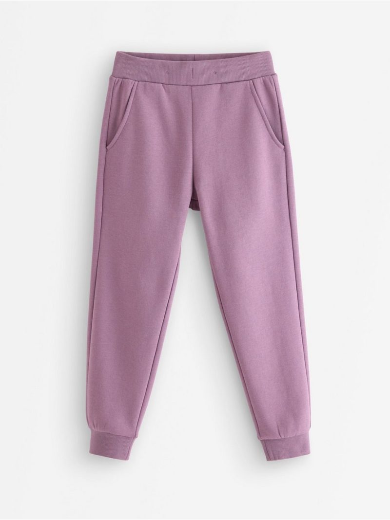 Joggers with brushed inside - 3012080-3741