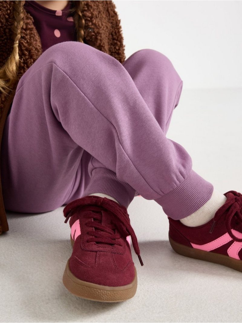Joggers with brushed inside - 3012080-3741