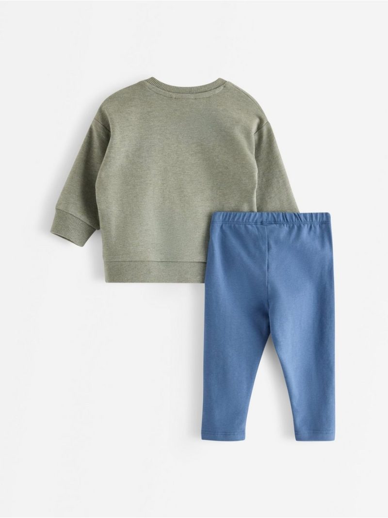 Set with sweatshirt and leggings - 3012259-7607