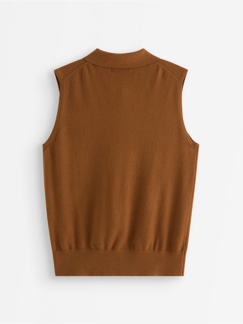 Fine-knit sleeveless top - 3012267-6786