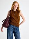 Fine-knit sleeveless top - 3012267-6786