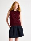 Fine-knit sleeveless top - 3012267-7332