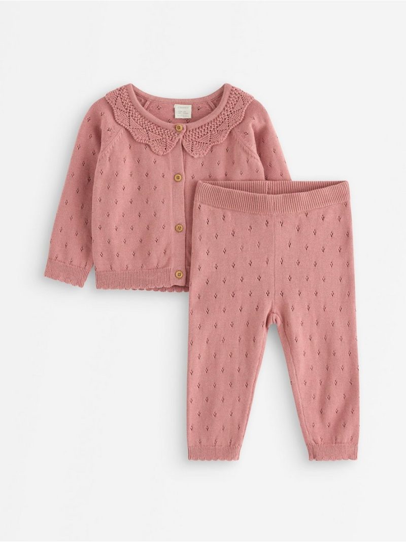 Set with cardigan and trousers - 3012296-7658