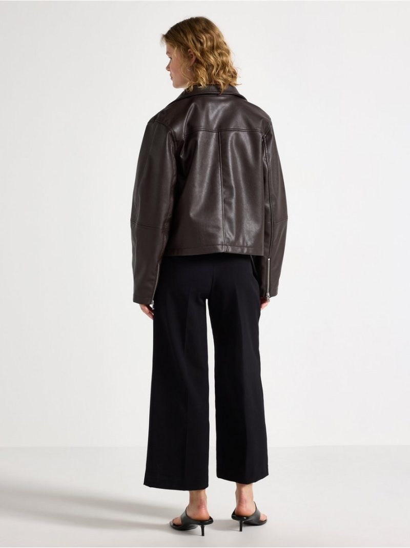 Lykke wide cropped trousers - 3012326-80
