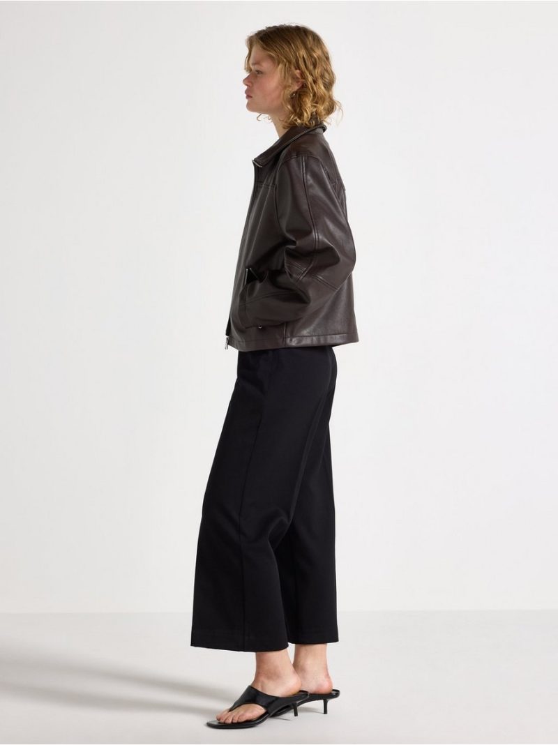 Lykke wide cropped trousers - 3012326-80