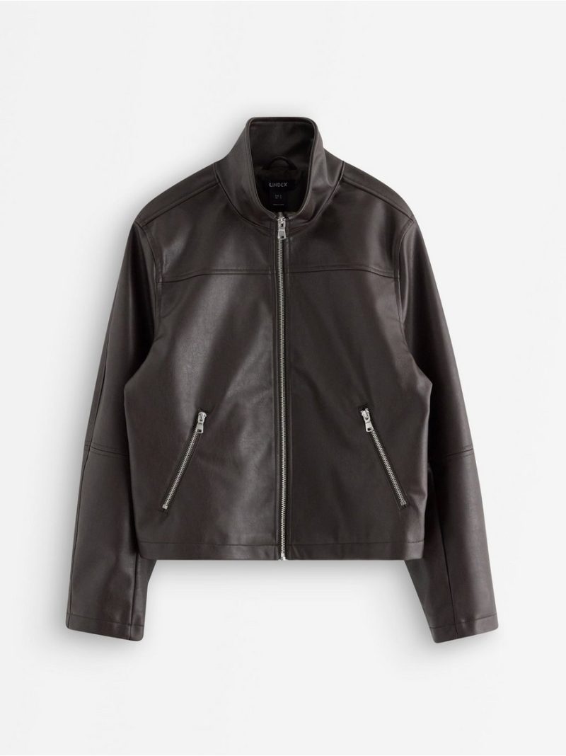 Jacket in imitation leather - 3012338-8117