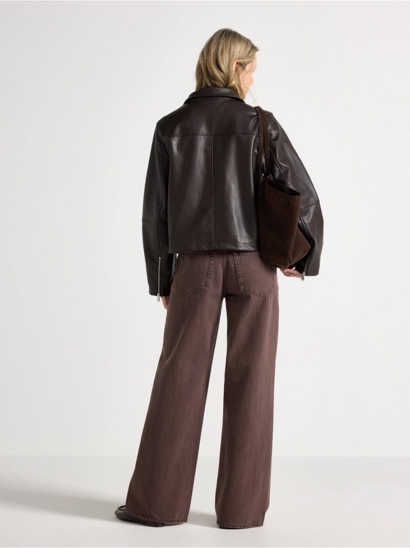 Jacket in imitation leather - 3012338-8117