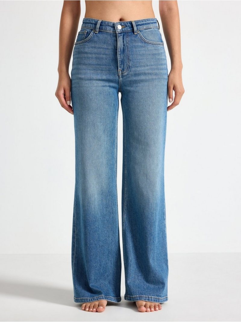 FLARE jeans with high waist - 3012385-794