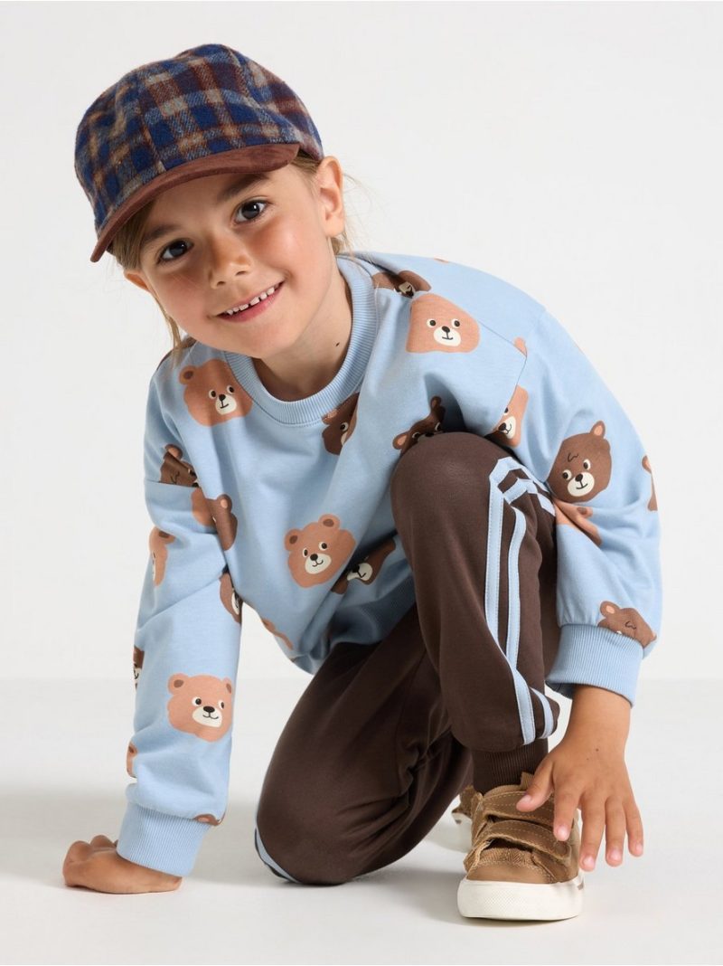 Sweatshirt with brushed inside - 3012401-7325
