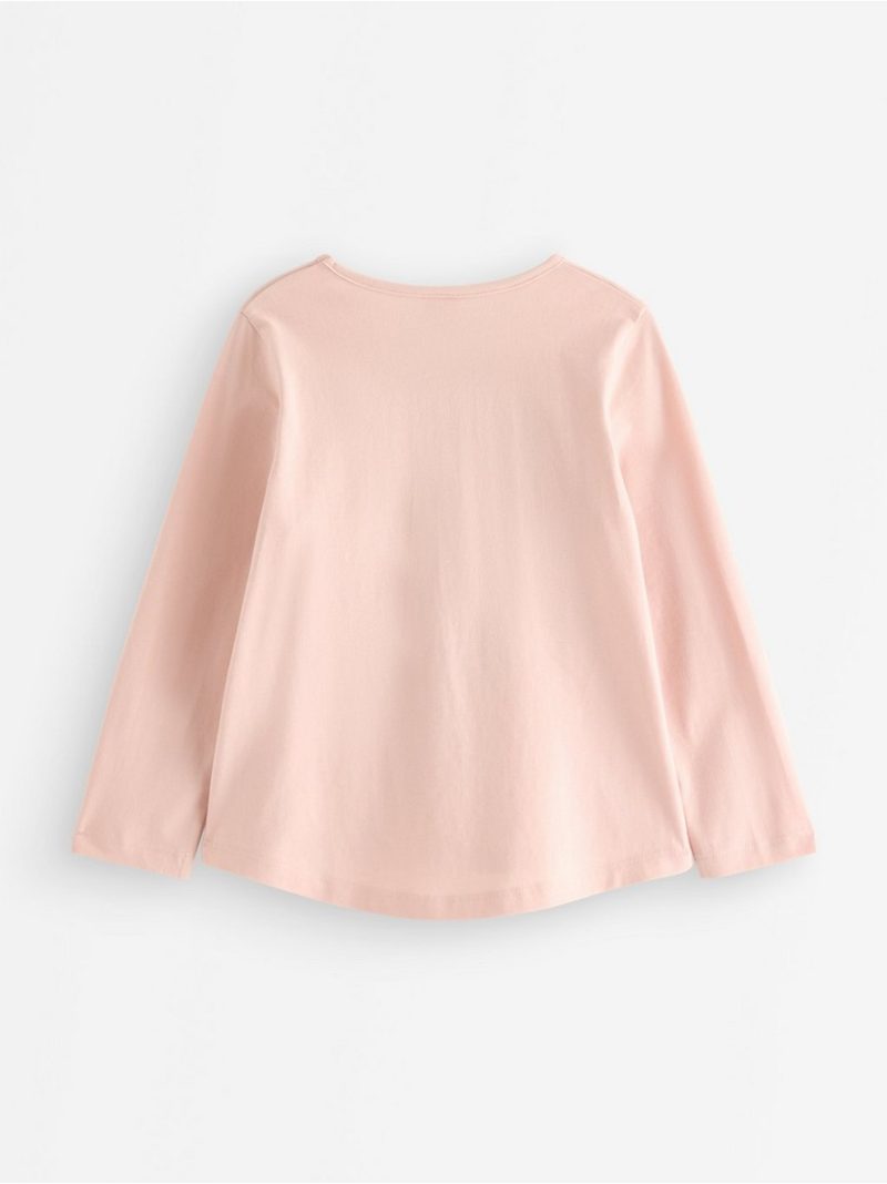 Long-sleeved top with applique - 3012458-6928