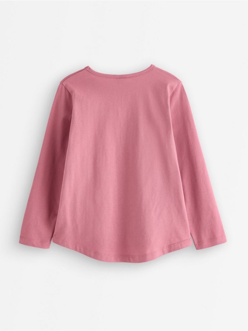 Long-sleeved top with applique - 3012458-8694