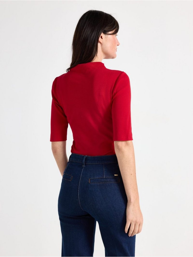 Ribbed top - 3012838-7438