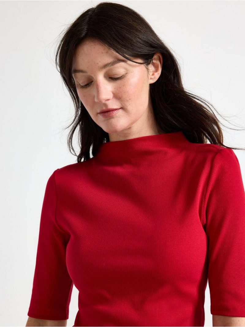 Ribbed top - 3012838-7438