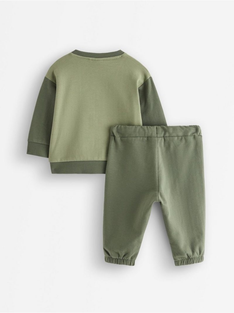 Set with sweatshirt and joggers - 3012842-9300