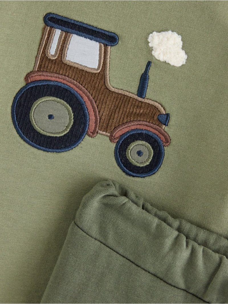 Set with sweatshirt and joggers - 3012842-9300