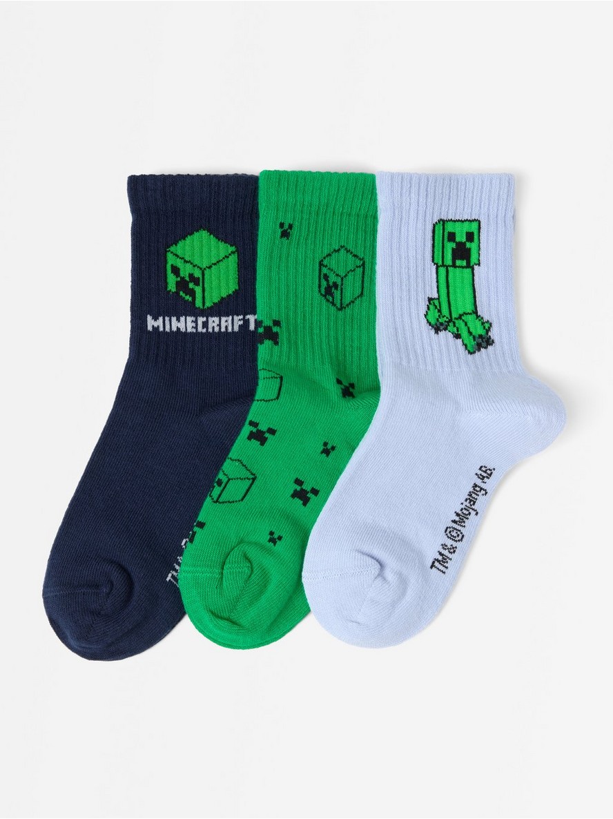 3-pack Minecraft socks - 3012947-6772