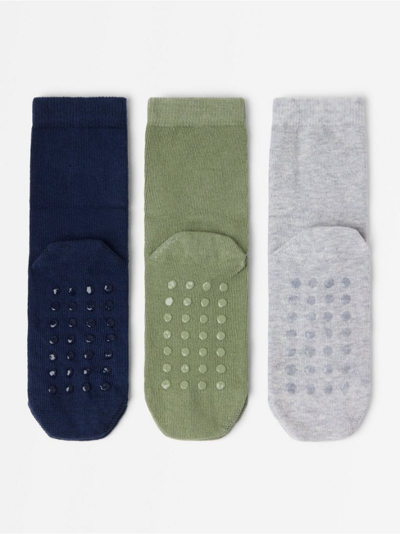 3-pack socks with antislip - 3012990-9300
