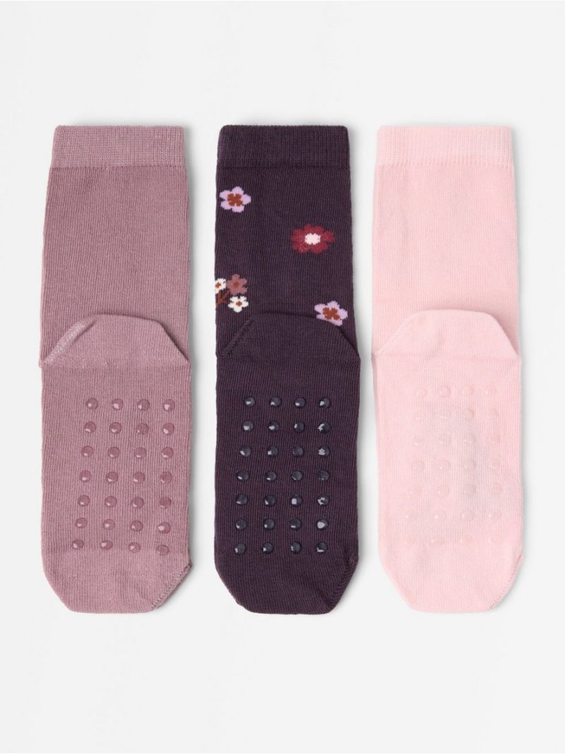3-pack socks with anti-slip - 3012993-6940