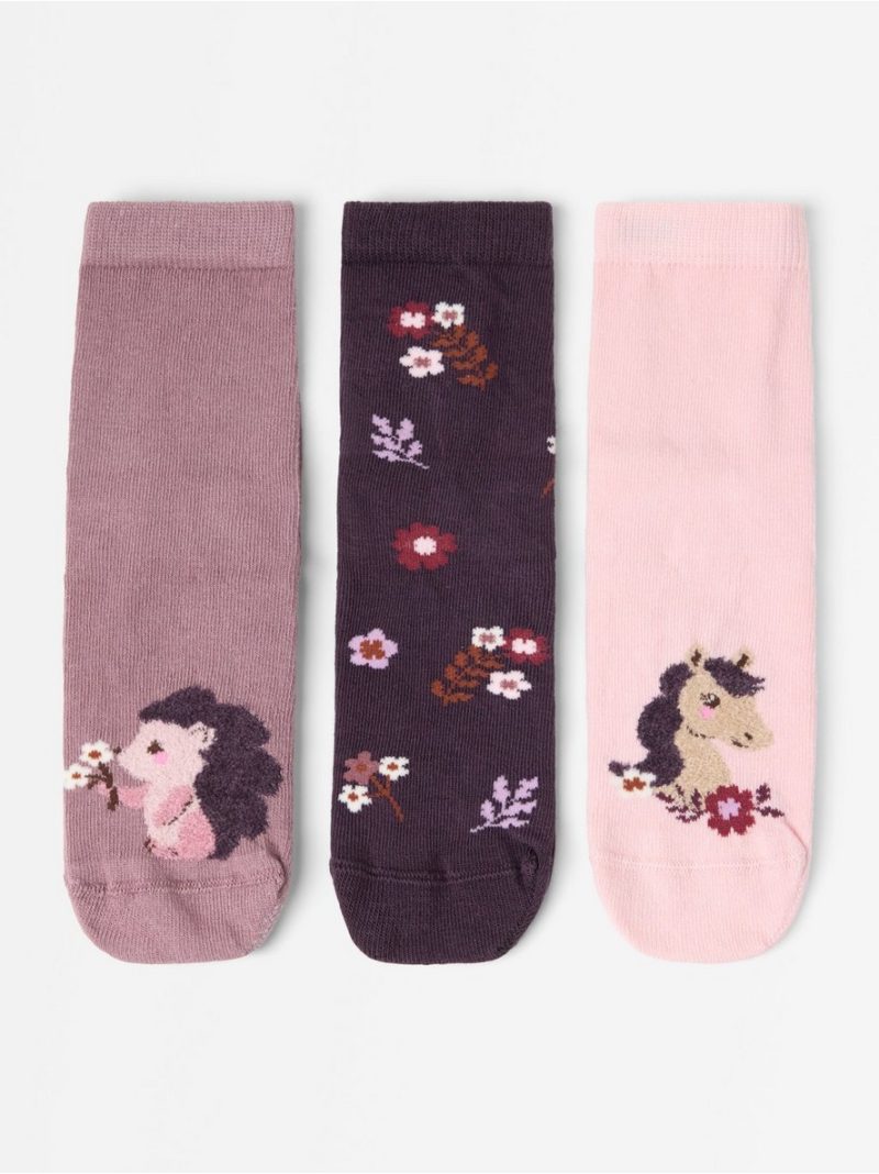 - 3-pack socks with anti-slip 3-pack socks with anti-slip - 3012993-6940