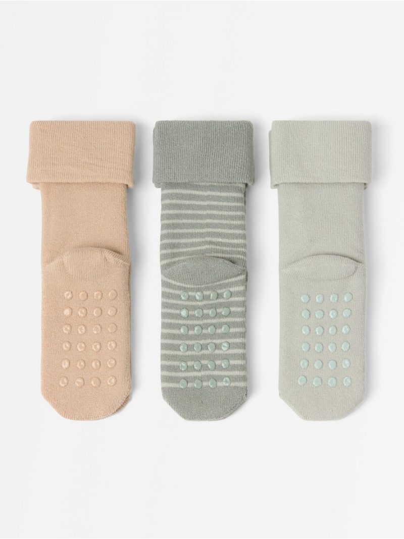 3-pack terry socks - 3013079-8884