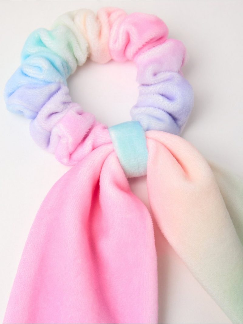 Hair elastic in velour - 3013328-6665