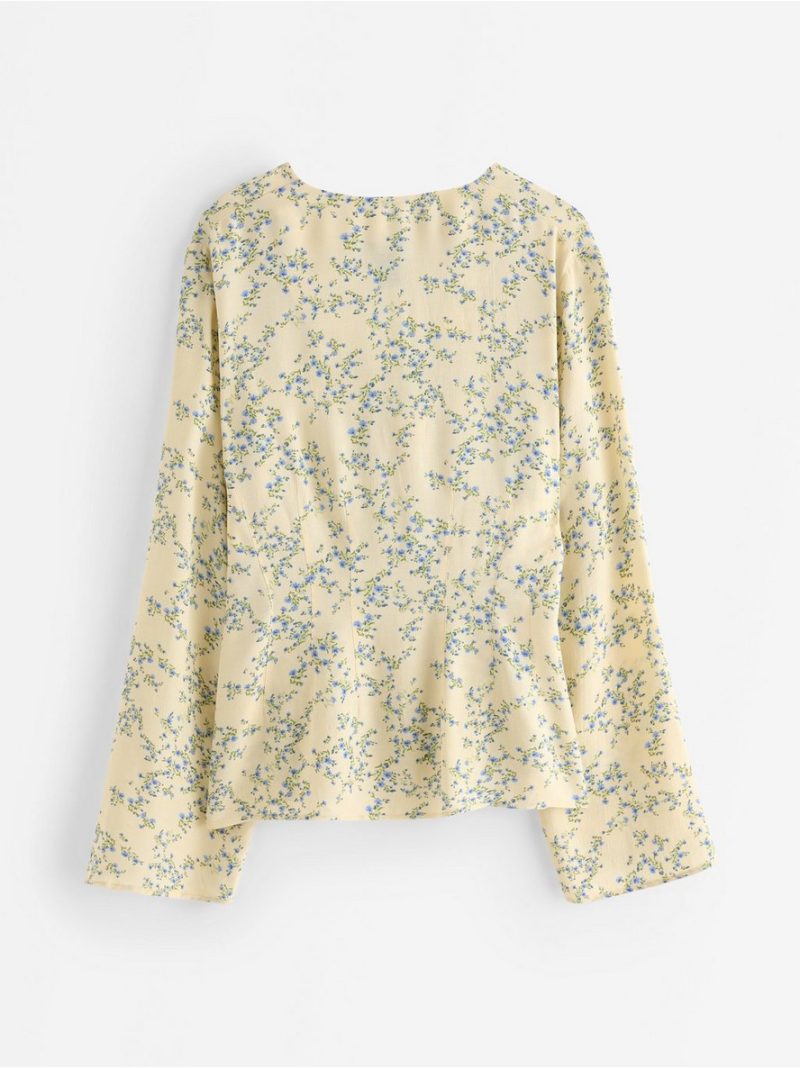 Blouse with flowerprint - 3013441-6213