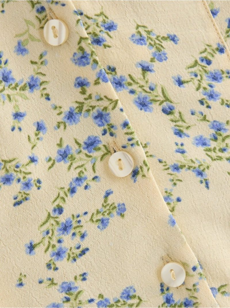 Blouse with flowerprint - 3013441-6213
