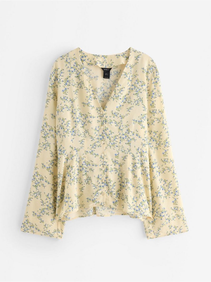 Blouse with flowerprint - 3013441-6213