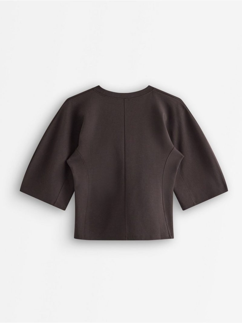 Top with wide sleeves - 3013668-8117