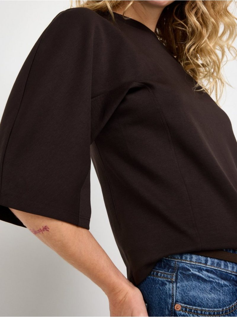 Top with wide sleeves - 3013668-8117