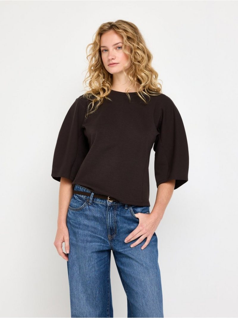 Top with wide sleeves - 3013668-8117