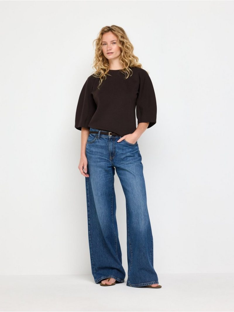 Top with wide sleeves - 3013668-8117