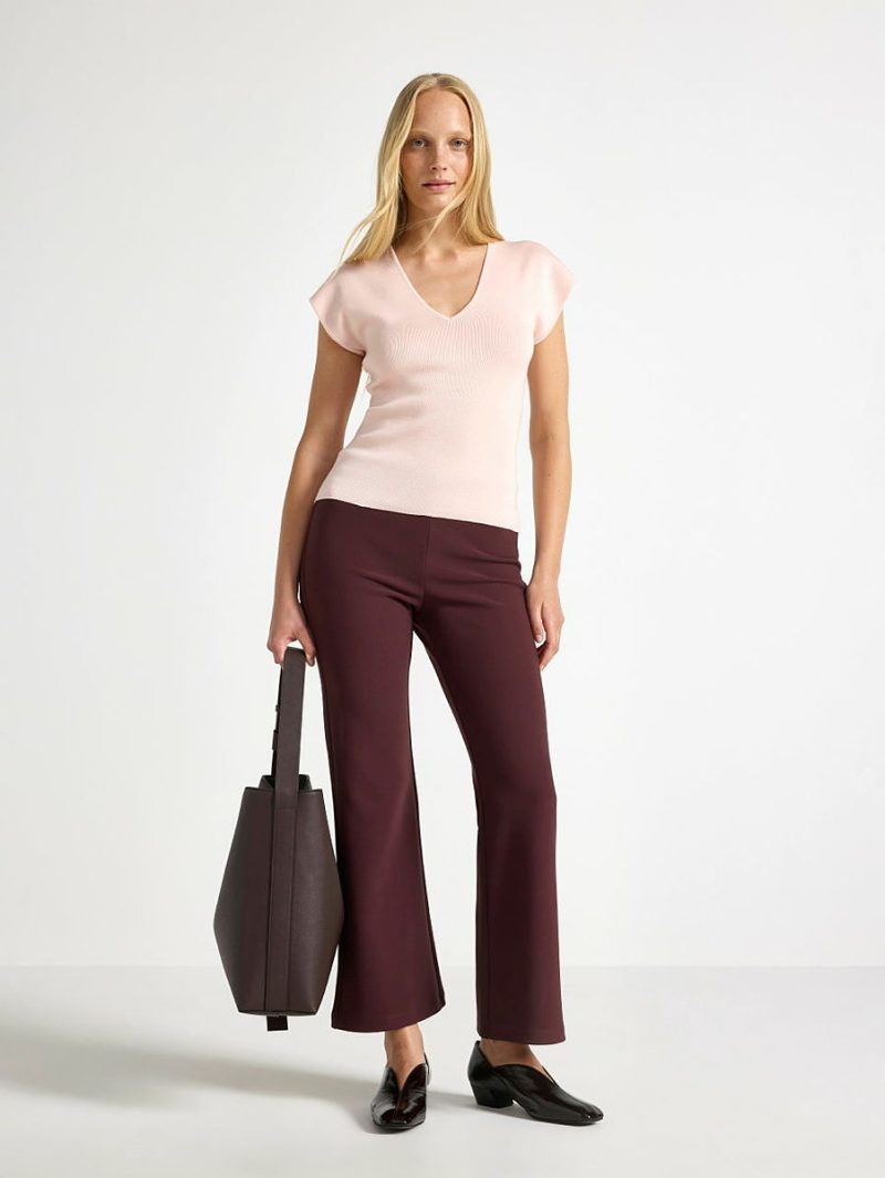 Pantalone - Flared cropped trousers