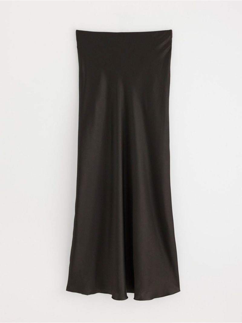 Maxi skirt in satin - 3000038-8117
