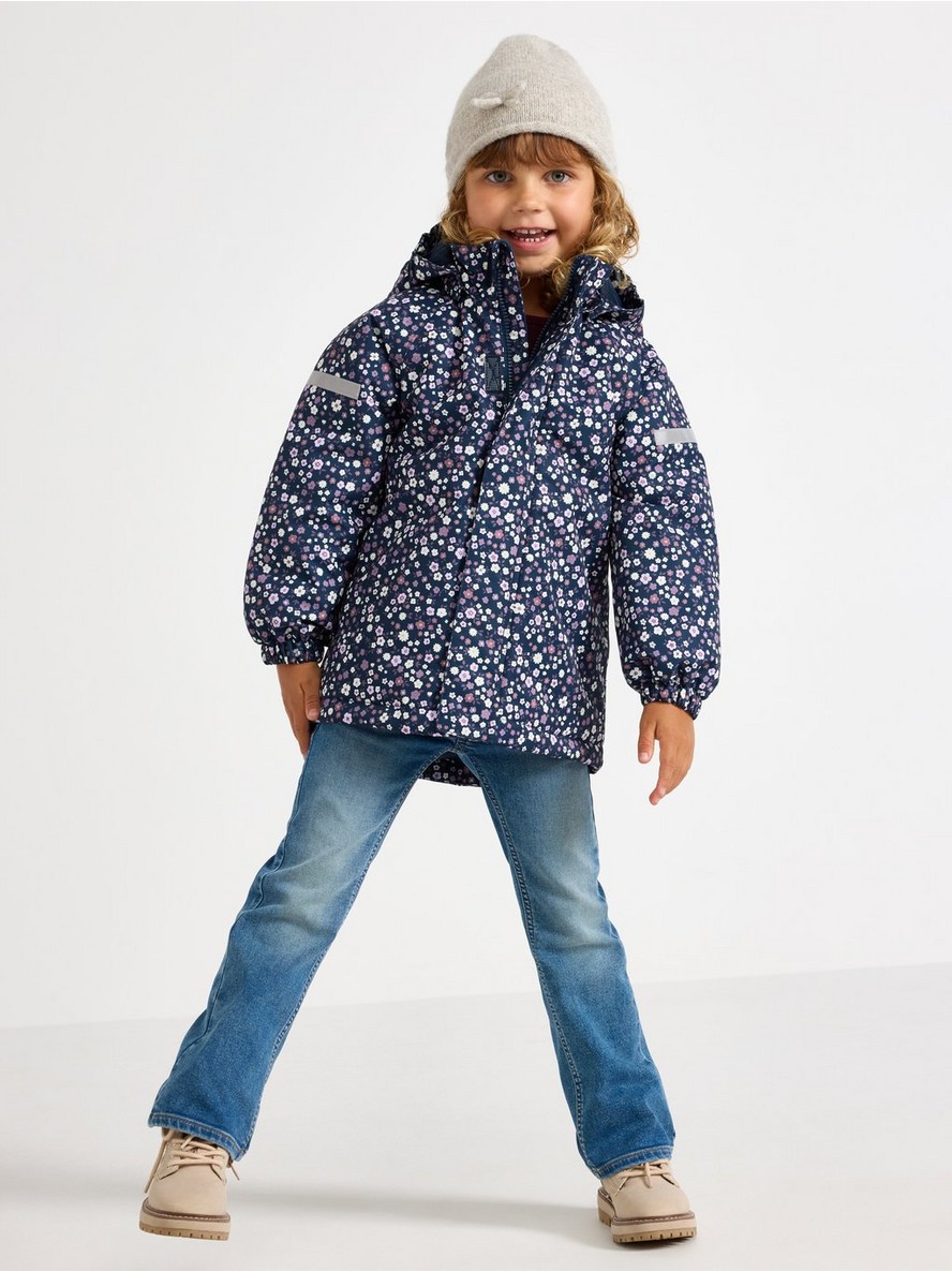 Water repellent padded jacket - 3000705-5335