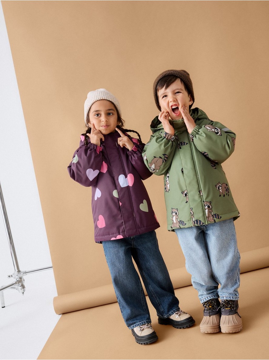 Water repellent padded jacket - 3000705-6940