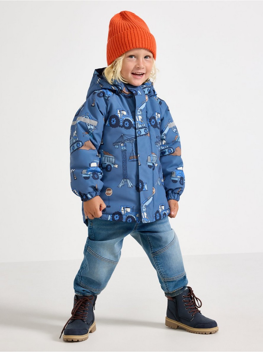 Water repellent padded jacket - 3000705-8887