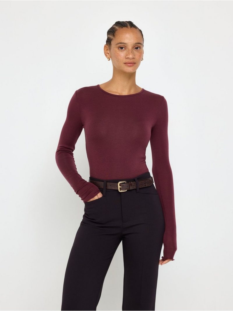 Top in wool blend - 3001152-7390